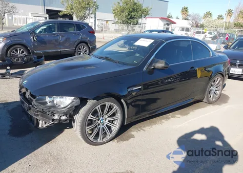 2011 BMW M3 from USA, damaged, VIN WBSDX9C50BE399189